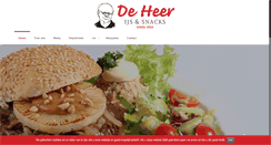 Desktop Screenshot of deheerijsensnacks.nl