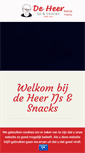Mobile Screenshot of deheerijsensnacks.nl