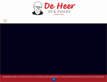 Tablet Screenshot of deheerijsensnacks.nl